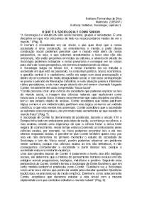 Introdução à Sociologia: Origens e Pensadores Clássicos