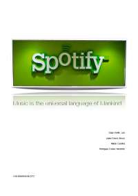 Briefing empresa musical publicidad