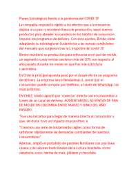 estrategia bimbo 2020