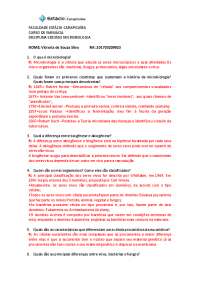 Estudo Dirigido Mivrobiologia