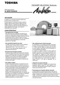Manual Aquilion 16 - Toshiba