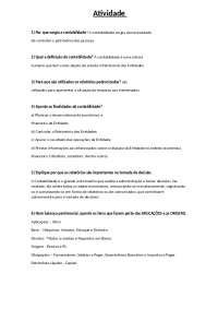 Introdução à Contabilidade: Objetivos, Definições e Princípios