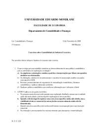 Aula prática sobre indústria extractiva
