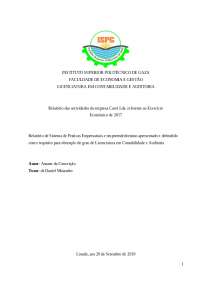 Relatorio de Simulação Empresarial 2017