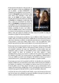 Divergente Película.