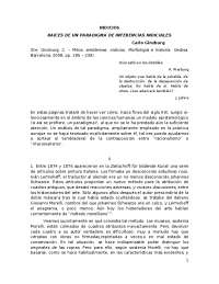 Indicios. Raíces de un paradigma de inferencias indiciales. Ginzburg