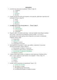 SIMULACRO EXAMEN PSICOLOGIA DEL DESARROLLO