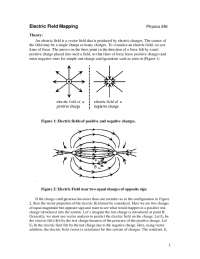 Lab Manual Electric Field Mapping Docsity