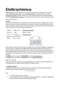 Elettrochimica: Celle Galvaniche, Elettrolisi e Leggi di Faraday - Prof. Magnani