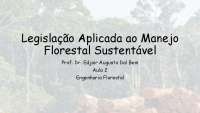 Aula de Manejo Florestal