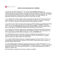 Registro de compra y libro diario - Docsity
