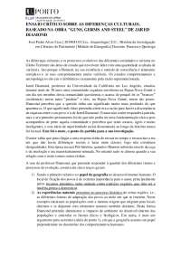 As diferenças culturais (Recensão)