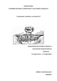 Las relaciones laborales en las cooperativas uruguayas