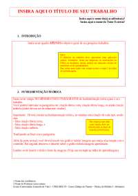 exemplo paper de faculdade