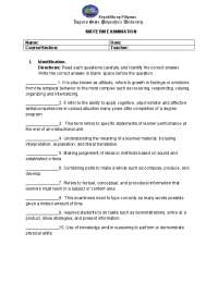 Professional education examination - Docsity