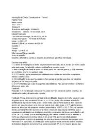 Exercício módulo 3, direito constitucional