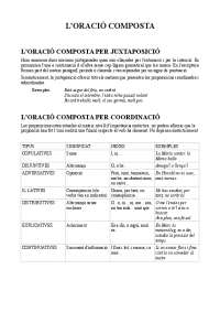tipos de subordinadas en valenciano