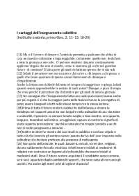 Traduzione Quintiliano institutio oratoria (I,2, 11-13 ; 18-20)