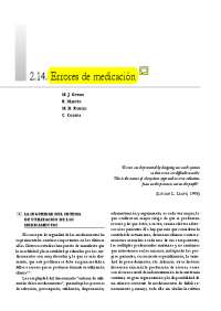 errores de medicamnetos
