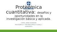 Seminario cuantificacion de proteinas