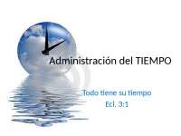 Gestión del Tiempo: Aprender a Priorizar y Administrar Energías