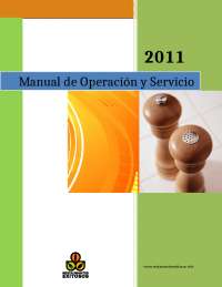 Manual de Operación y Servicio de un Restaurante: Procedimientos Básicos
