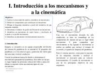 Introduccion a los mecanismos y a la cinematica
