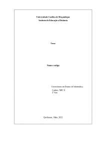 Trabalho de campo para producao de projecto de pesquisa
