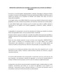 Imperativos Geopolíticos de Colombia