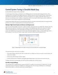 Control system tuning simulink made easy - Docsity