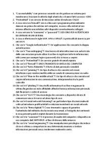Domande e risposte complete QUARTO modulo EIPASS 7 moduli - Docsity