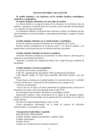 Apuntes Sintaxis histórica del español
