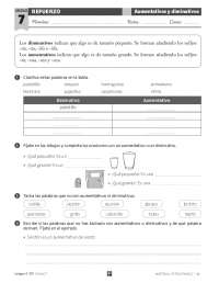 Aumentativo and diminutives