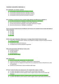 Paniere Filologia E Linguistica Romanza A Alvise Docsity