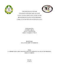 El Docente Investigador en Primaria: Reflexiones desde Dos Estudios - Prof. Rivera