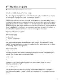 1.-C++ Mi primer programa - Docsity