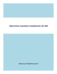 Ejercicios de radiofrecuencia, modulación de AM