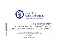 CRIPTOGRAFIA Y SEGURIDAD APUNTES