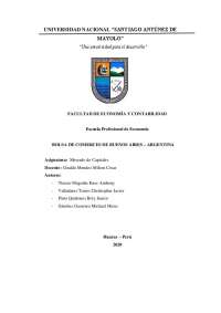Bolsa de Comercio de Buenos Aires: Agente Estabilizador Económico