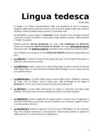 Linguistica tedesca 1 Di Meola
