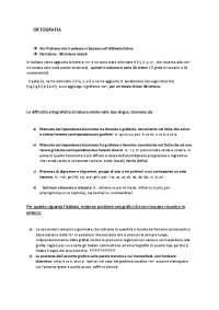 Gramatyka opisowa języka włoskiego - ortografia zasady punteggiatura