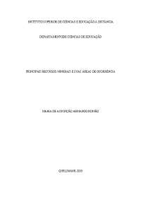 Trabalhos de Geografia