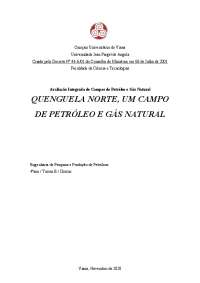 Estudo do campo Quenguela Norte