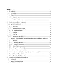 Recursos e Capacidades Essenciais para Vantagem Competitiva: Análise Empresarial