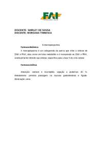 6-mercaptopurina Farmacodinâmica:
