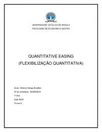 Quantitative Esing (Flexibilização Quantitativa)