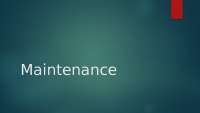 System Administration and Maintenance