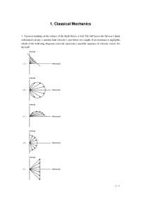 GRE Physics problem set: chinese