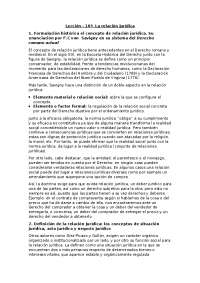 La Relación Jurídica: Concepto, Elementos y Clasificación