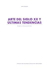 Arte del Siglo XX y Últimas Tendencias: Un Análisis de la Renovación del Color - Prof. Yes